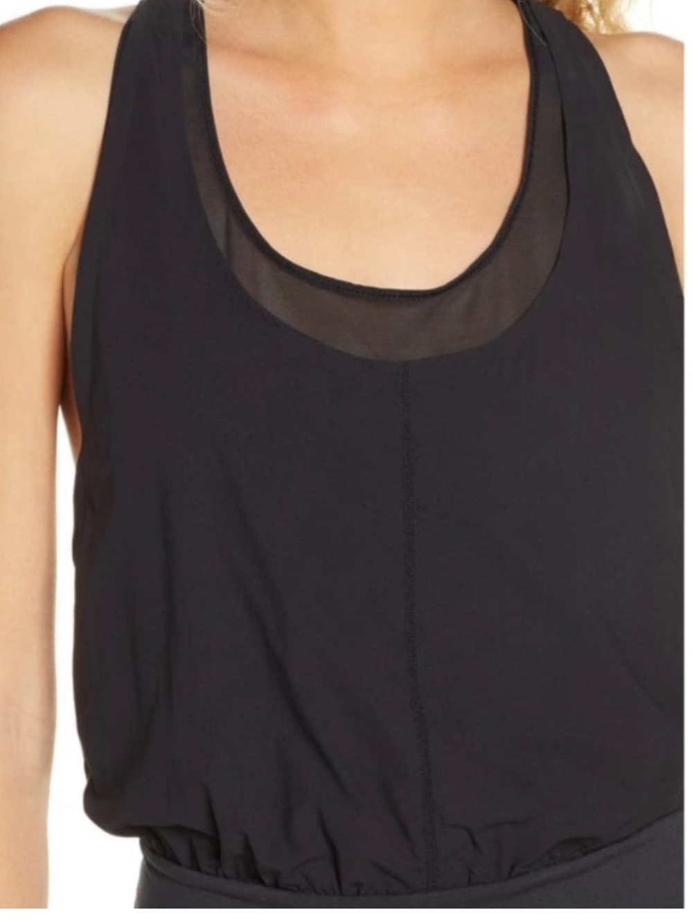 Free People FP Movement Eye On The Prize Onesie Black Sz S - Picture 3 of 15